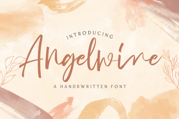 Angelwine: A Handwritten Font That Makes Campaigns Stand Out