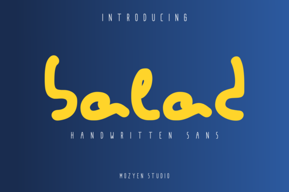 Balad Font Brings Classic Calligraphy Charm to Your Handmade Product Line