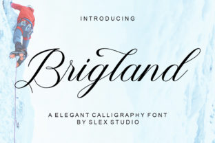 Brigland: A Handwritten Font That Brings Editorial Warmth to Every Headline