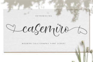 Casemiro Script Font: Bringing Elegant Calligraphy to Your Crafts