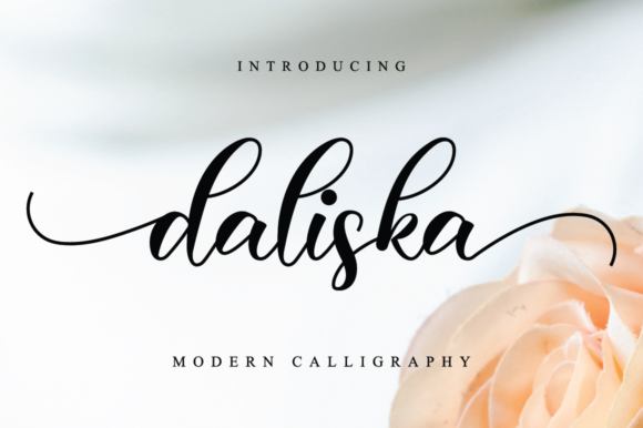 Daliska Font: A Beautiful Script for Small Business Branding