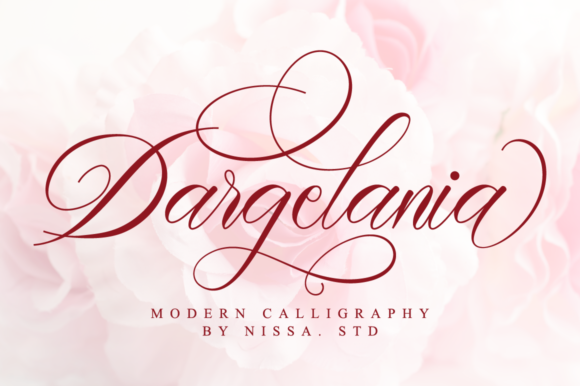 Dargelania: A Script Font That Brings Elegance to Web Headers