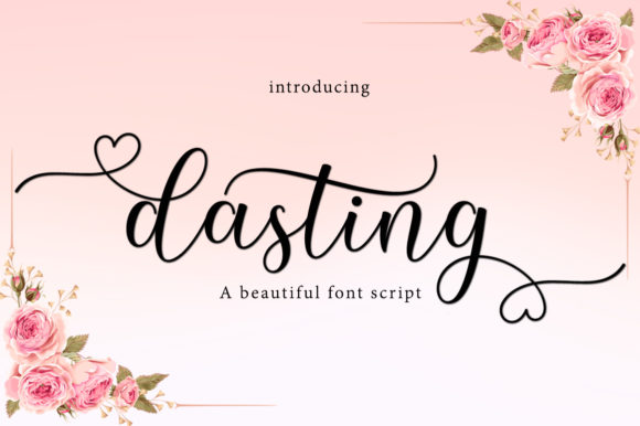 Dasting: A Hand-Lettered Font for Digital Design