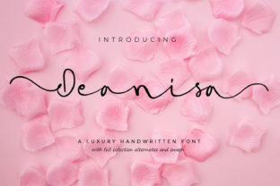 Deanisa Font: A Handwritten Typeface for Modern Web Design