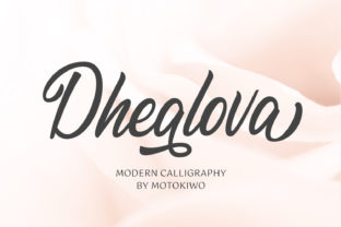 Dhealova Font: A Handwritten Typeface for Digital Branding