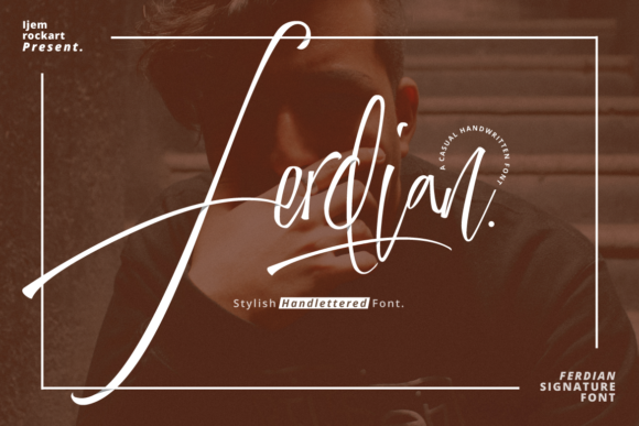 Ferdian: A Handwritten Font That Brings Editorial Warmth