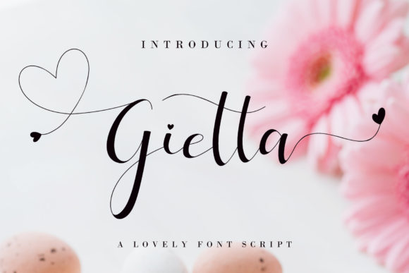 Gietta: A Hand-Lettered Font for Modern Web Design