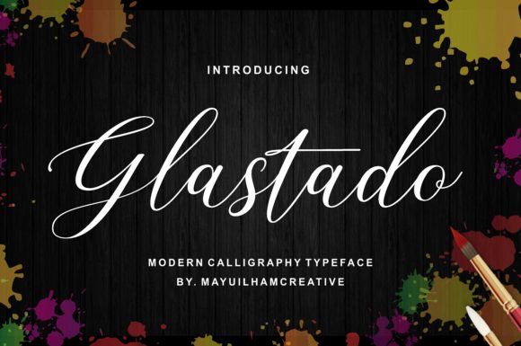 Glastado: A Script Typeface for Authentic Online Branding