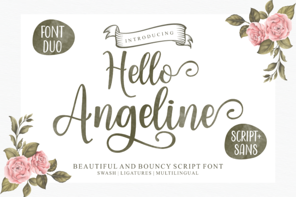 Hello Angeline: A Font Duo That Makes Campaign Messaging Instantly Clearer