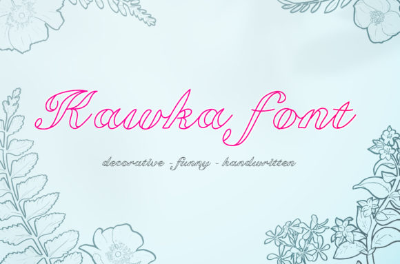 Kawka: A Handwritten Font for a Cohesive Small Business Brand