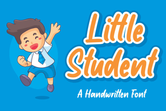 Little Student Font Brings Handwritten Warmth to Branding Projects