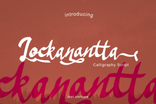 Lockanantta: A Script Font for Editorial Designers and Publishers