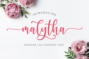 Malytha: A Script Font That Elevates Web Design
