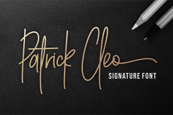 Patrick Cleo: A Handwritten Font Built for Campaign Design