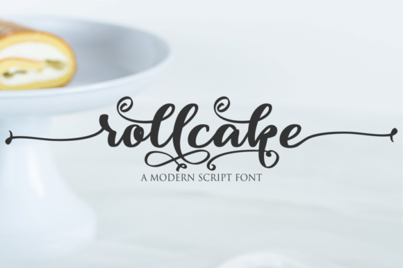 Rollcake: A Designer's Take on This Playful Script Font