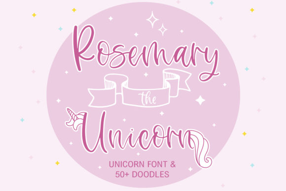 Rosemary the Unicorn: A Handwritten Font That Elevates Editorial Design