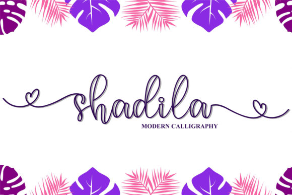 Shadila: A Handwritten Font That Balances Charm and Elegance