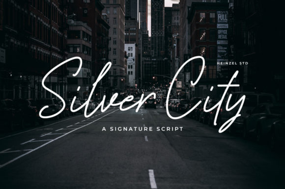 Silver City: A Hand-Lettered Font for Editorial Design