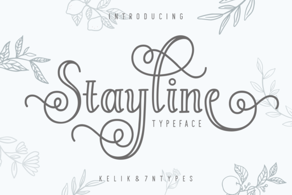 Stayline: A handwritten typeface for polished, trustworthy branding