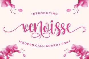 Venoisse: A Handwritten Typeface That Stands Out in Web Design